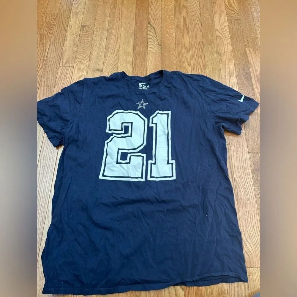 Nike Dallas Cowboys Ezekiel Elliott #21 Tshirt
